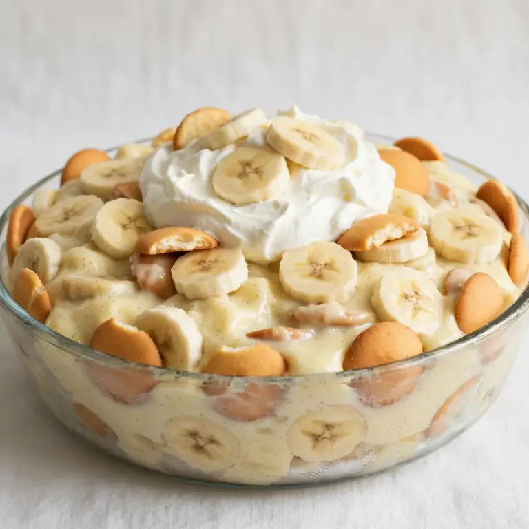10-Min Prep Southern Banana Pudding
