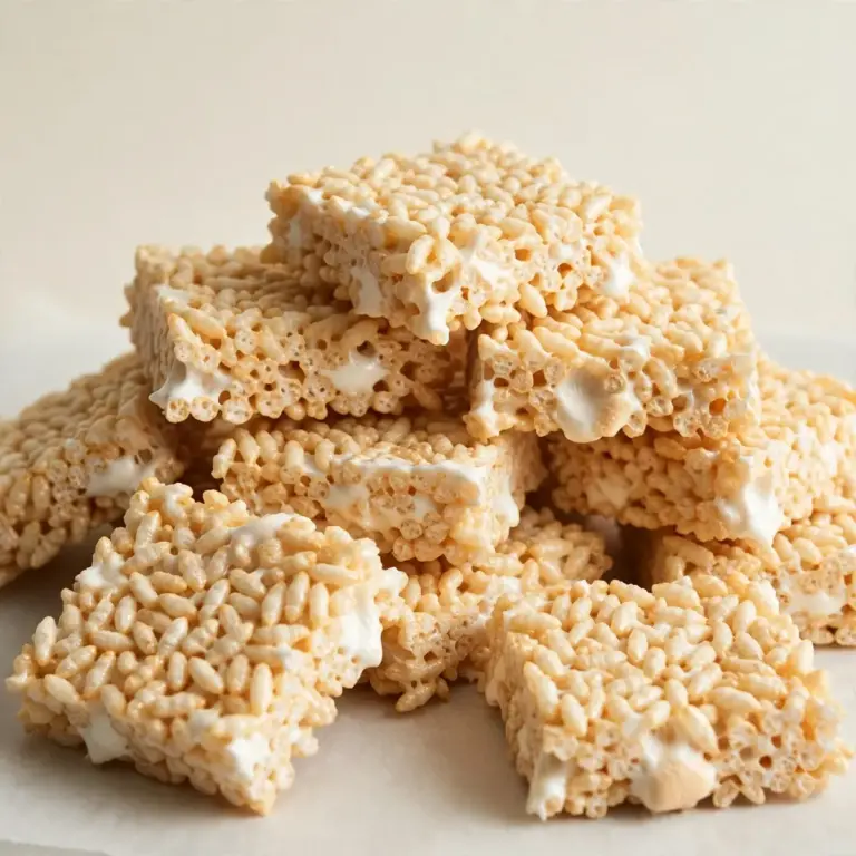 15 Minute Vegan Crispy Rice Treats