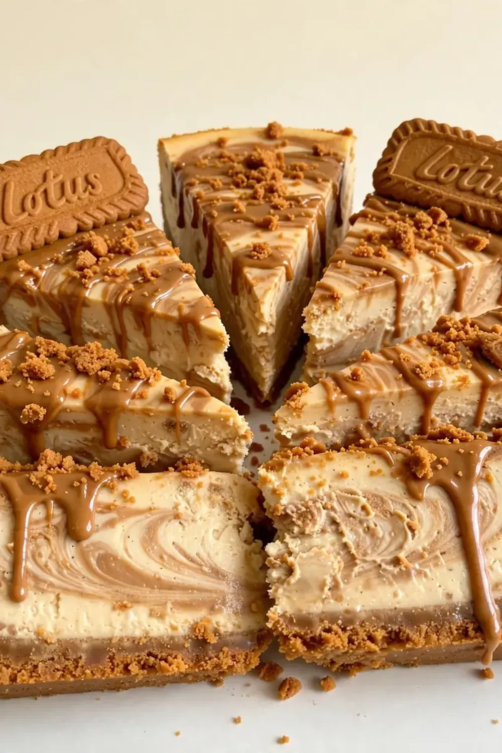 Biscoff Cookie Butter Cheesecake
