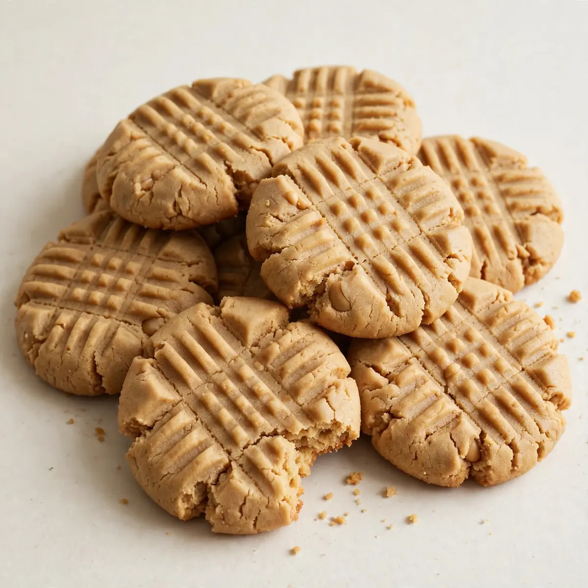5-Ingredient Soft Peanut Butter Cookies Ready in 15