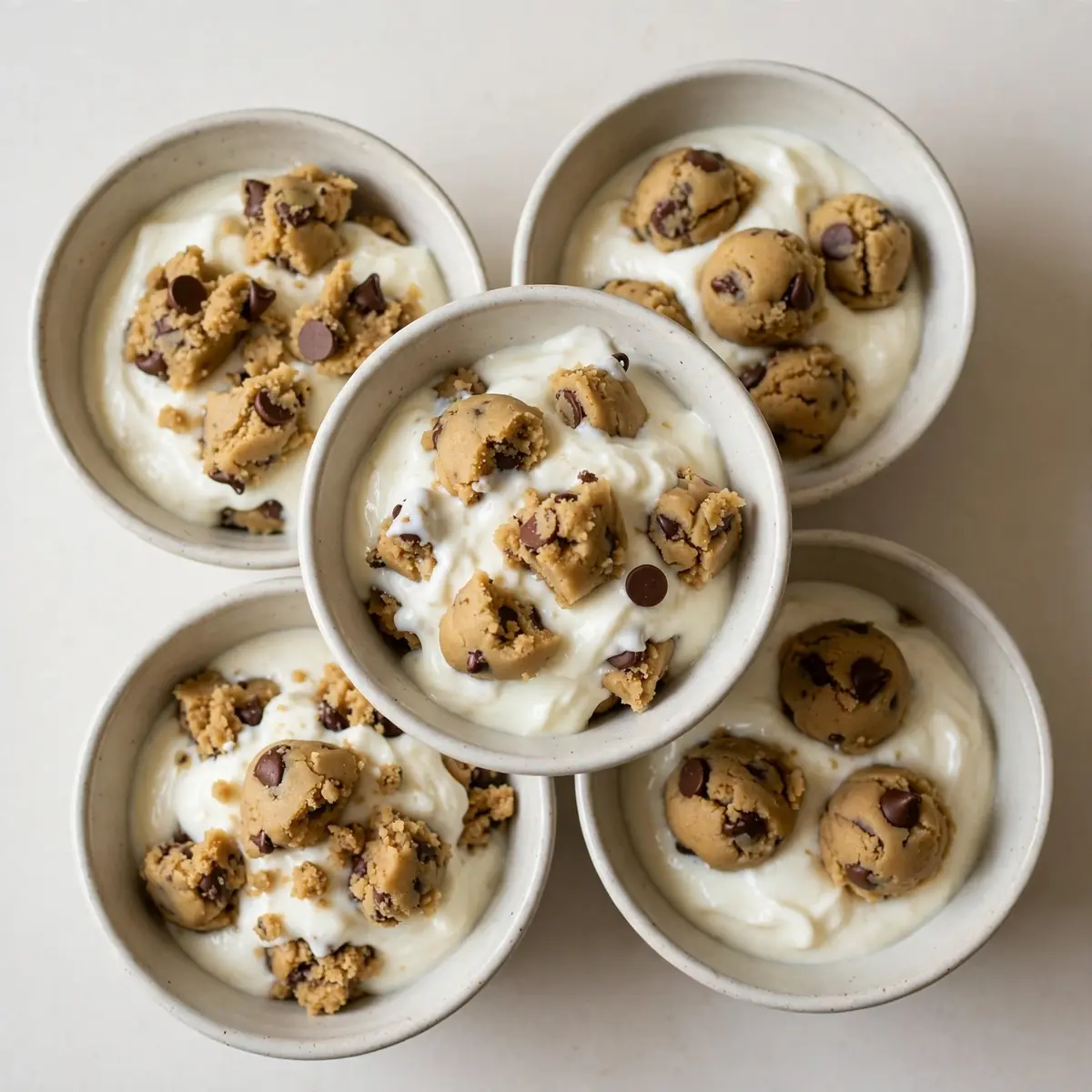 5-Minute Cookie Dough Yogurt Bowl Dinner