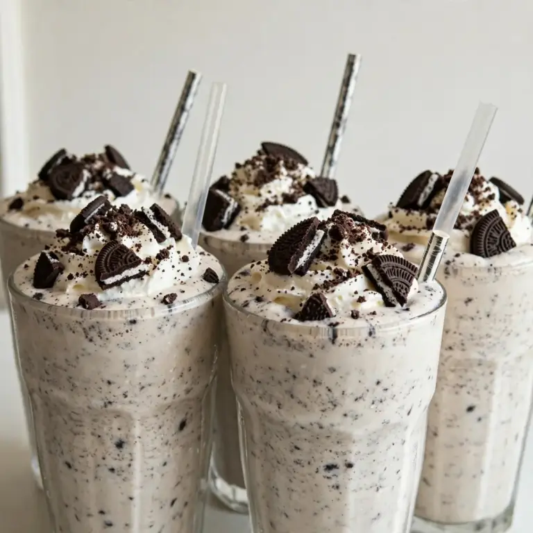 5-Minute Cookies and Cream Milkshake Dinner