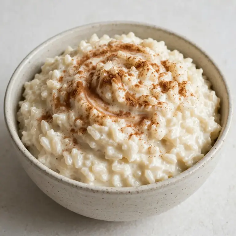 5-Minute Creamy Rice Pudding: Easy Weeknight Dessert