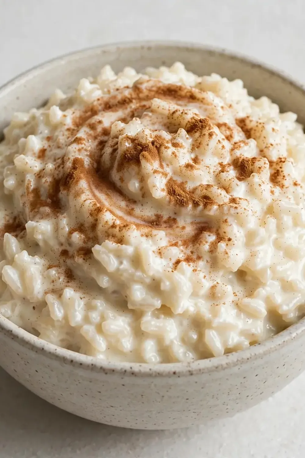 Creamy Rice Pudding with Cinnamon