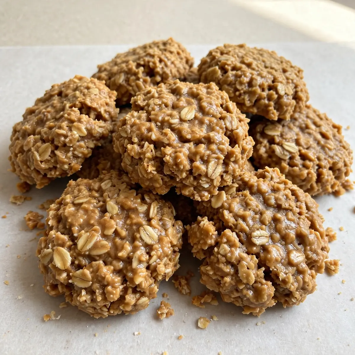 5-Minute No-Bake Peanut Butter Oatmeal Cookies for Busy Weeknights