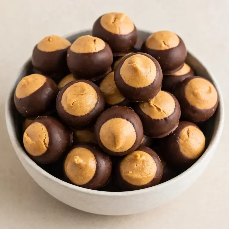5-Minute Peanut Butter Buckeyes for Busy Weeknights