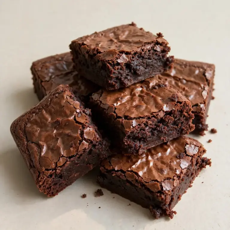 5-Minute Prep Fudgy Cocoa Brownies for Busy Weeknights