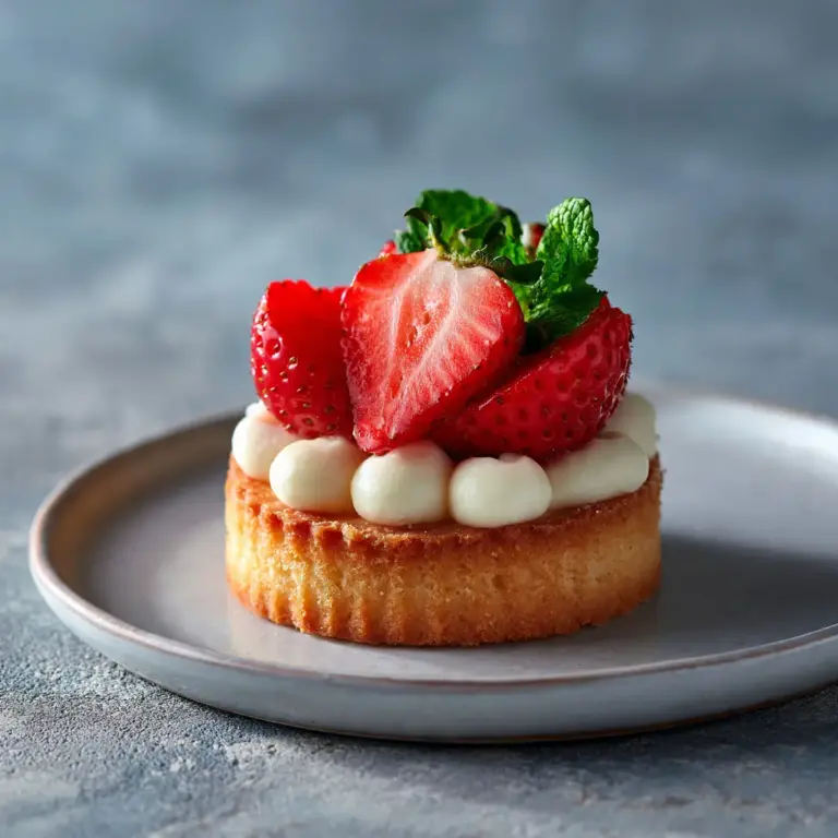 Beautiful Strawberry Pastries For A Sweet Occasion