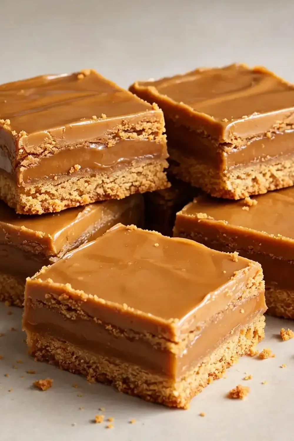 Biscoff Caramel Bars