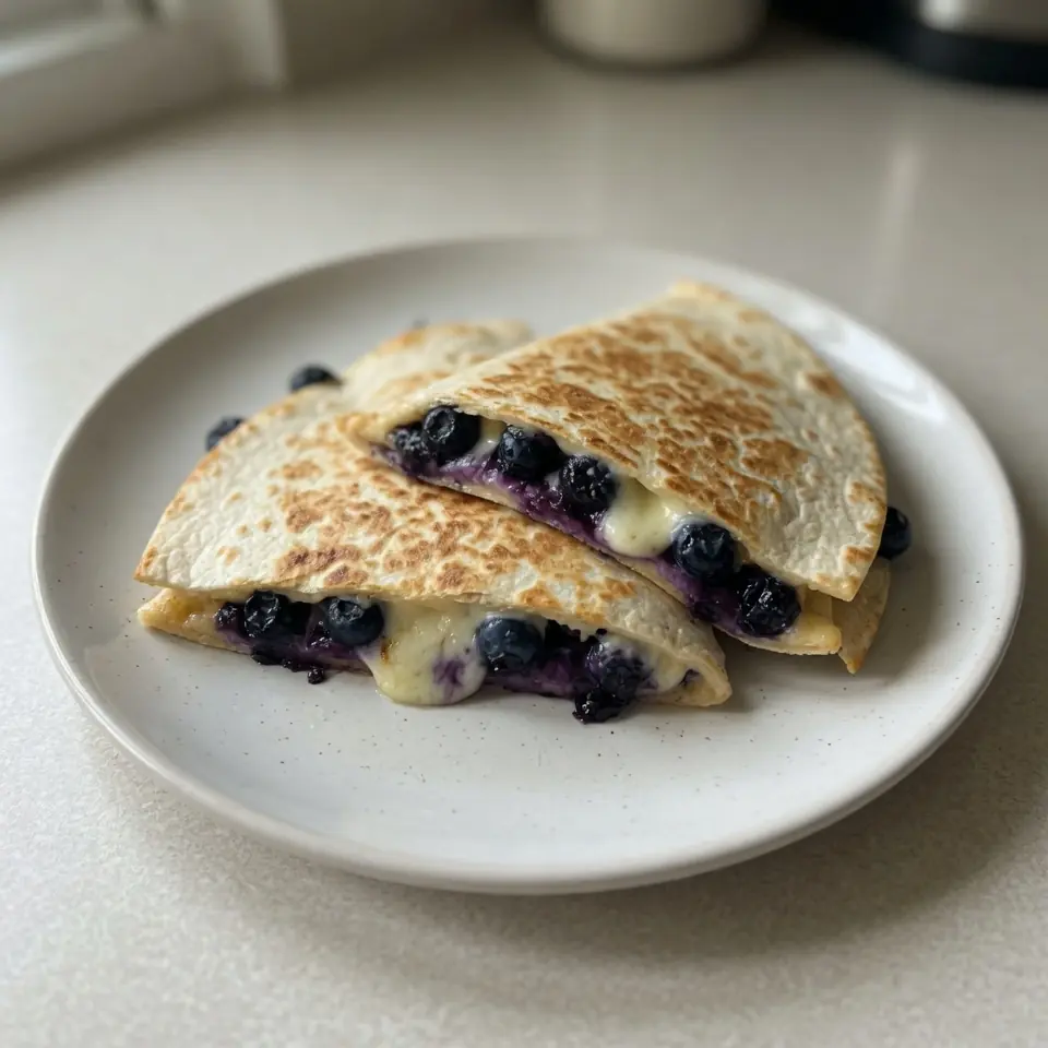 Blueberry Breakfast Quesadillas For A Fun Morning