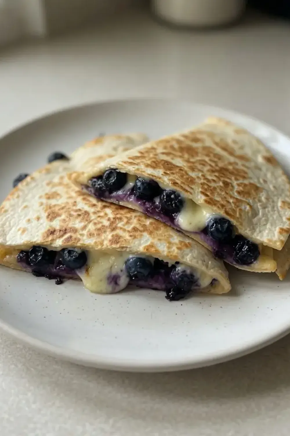 Blueberry Breakfast Quesadillas for a Fun Morning