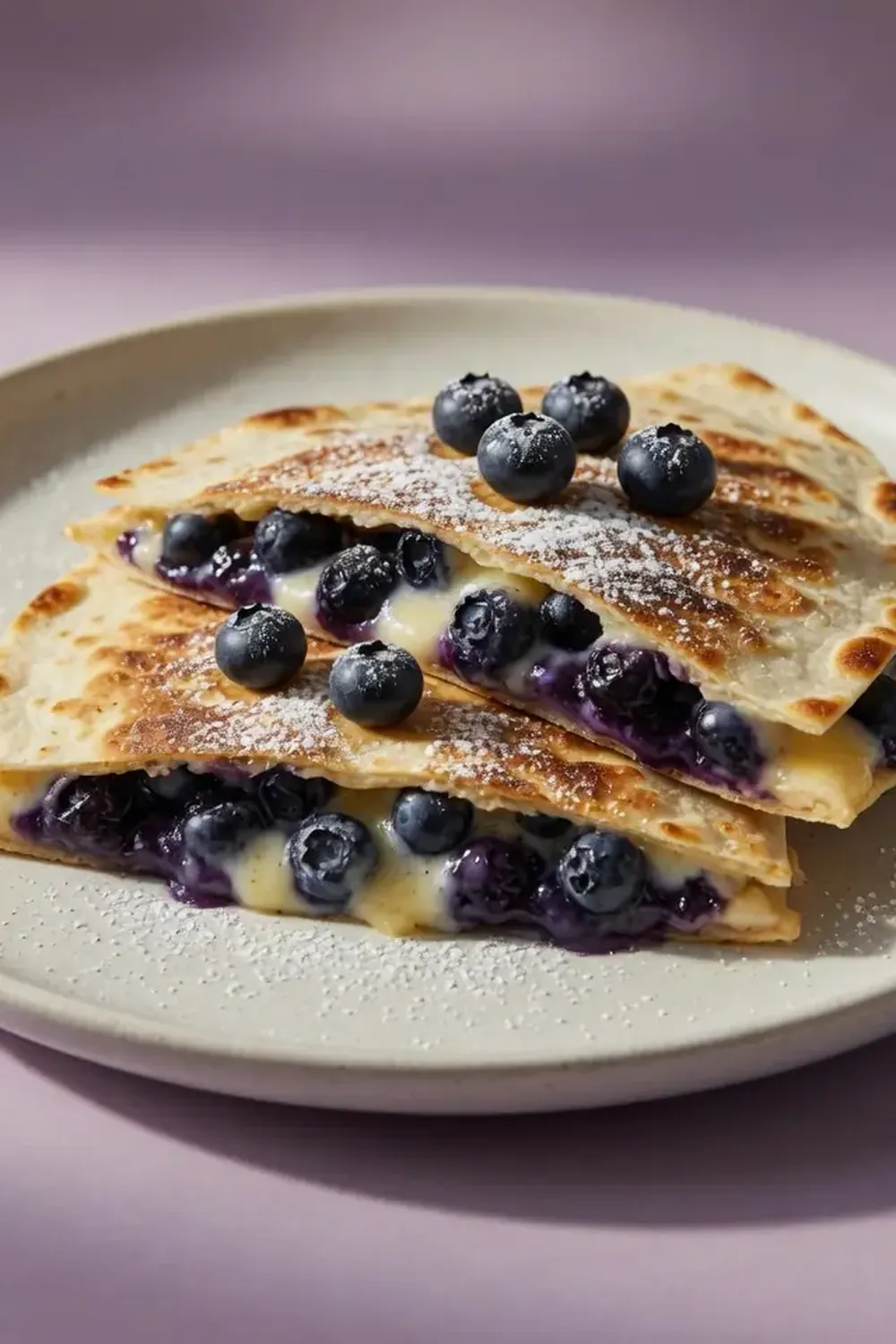 Blueberry Breakfast Quesadillas for a Fun Morning