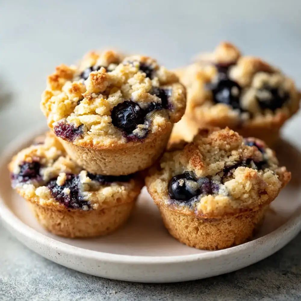 Blueberry Crumble Bites