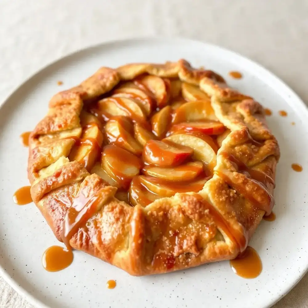 Caramel Apple Galette