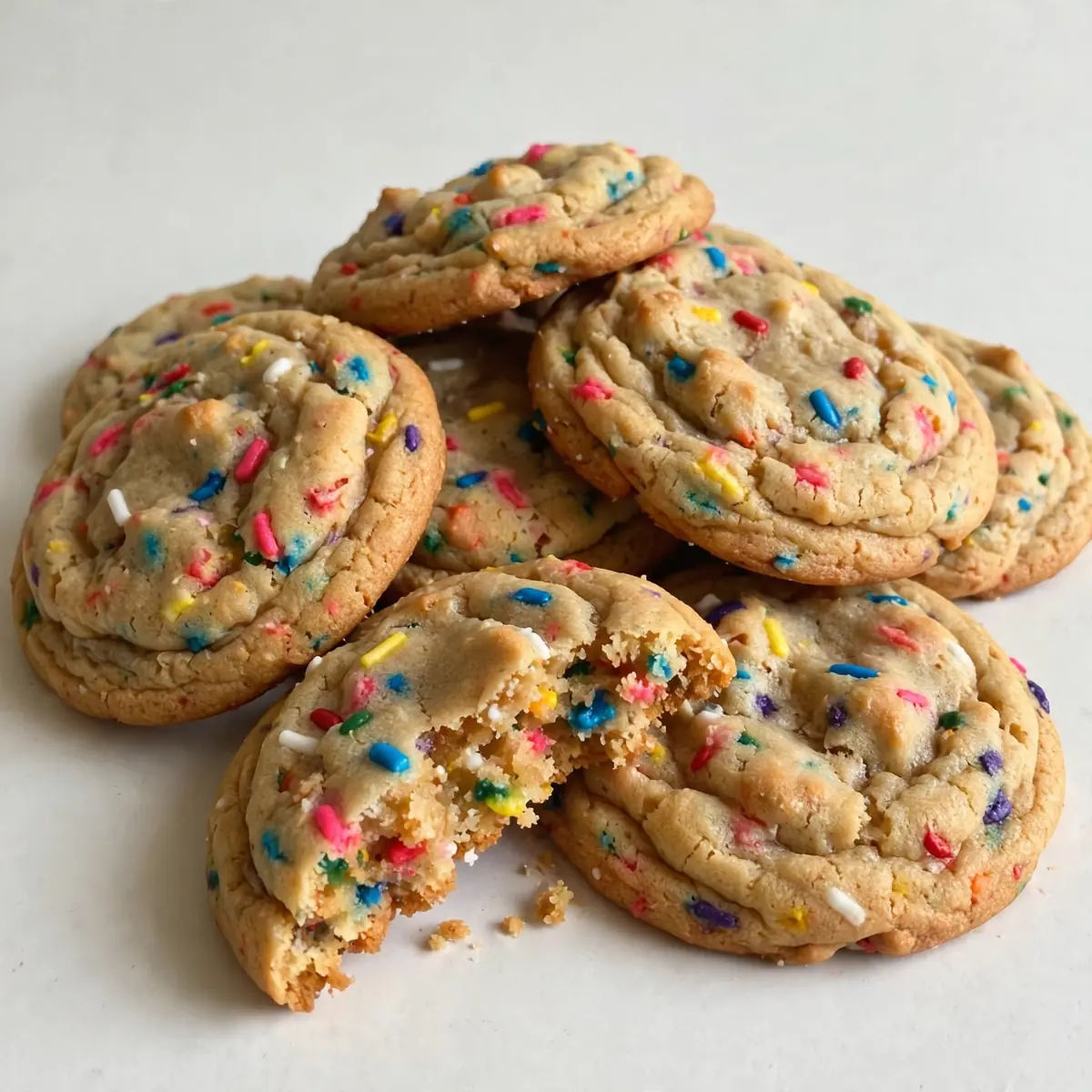 Chewy Funfetti Cookies