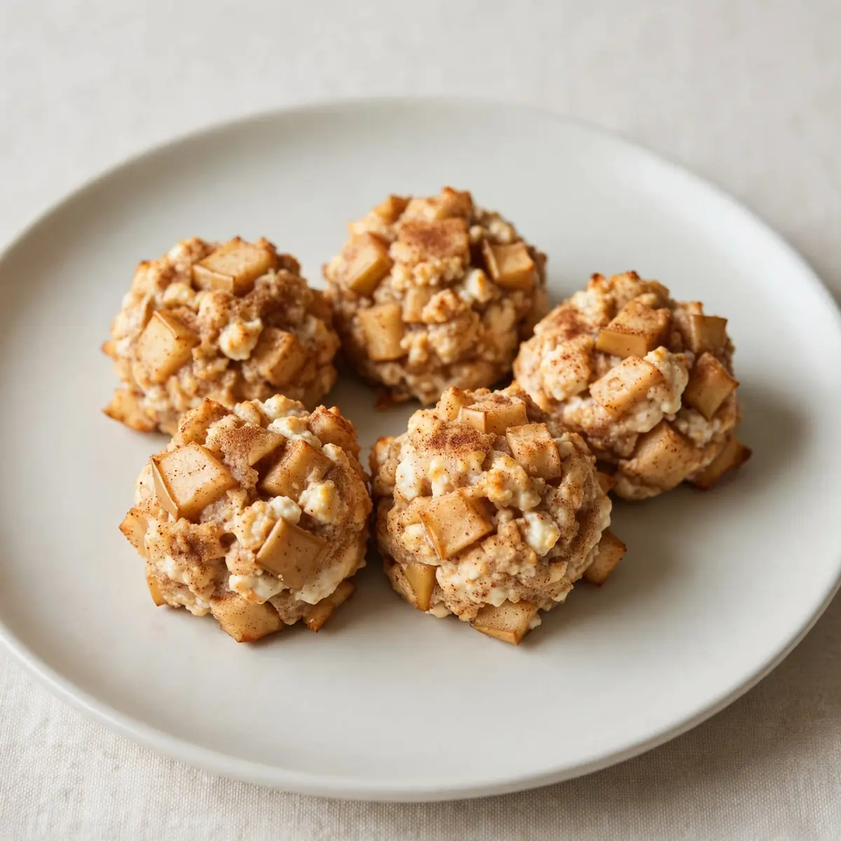 Cinnamon Apple Cottage Cheese Bites Recipe