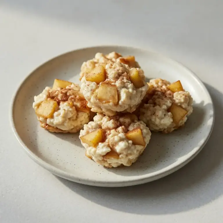 Cinnamon Apple Cottage Cheese Bites Recipe