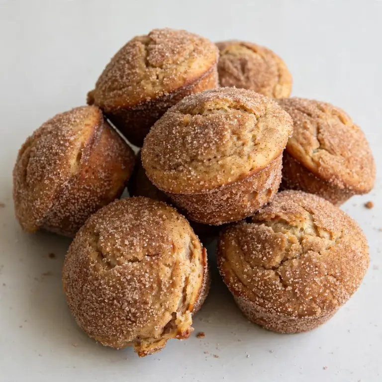 Cinnamon Sugar Donut Muffins