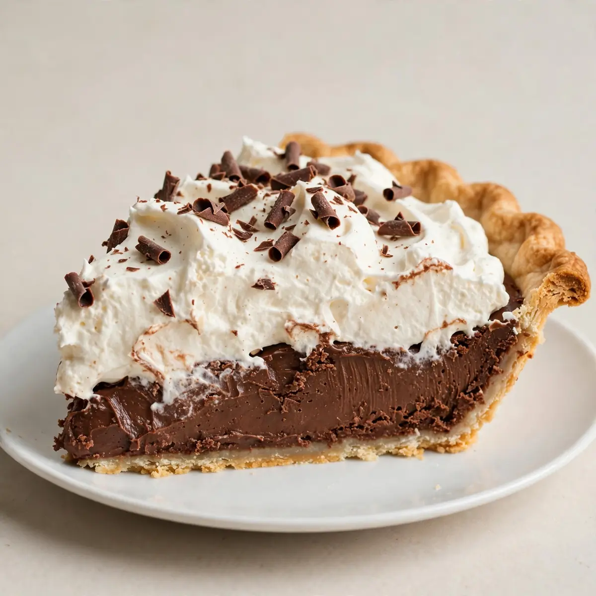 Classic Chocolate Cream Pie
