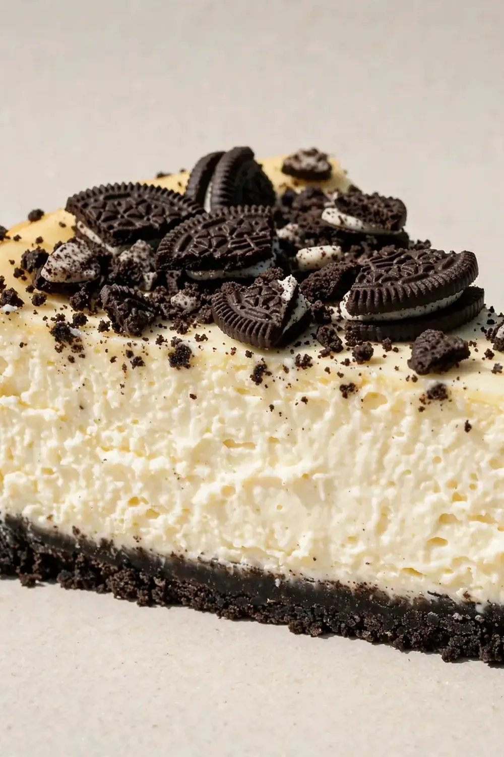 Classic Oreo Crust Cheesecake
