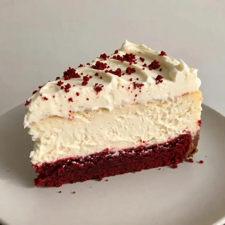 Classic Red Velvet Cheesecake