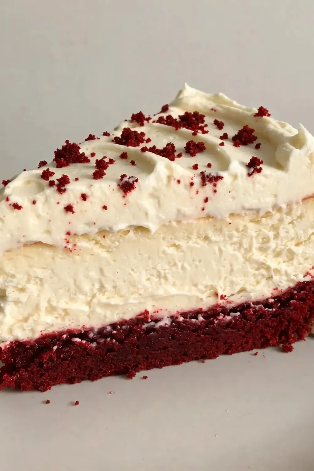 Classic Red Velvet Cheesecake