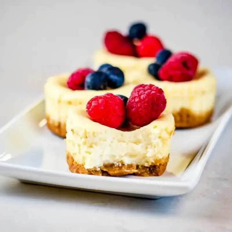 Classic Vanilla Keto Cheesecake Bites
