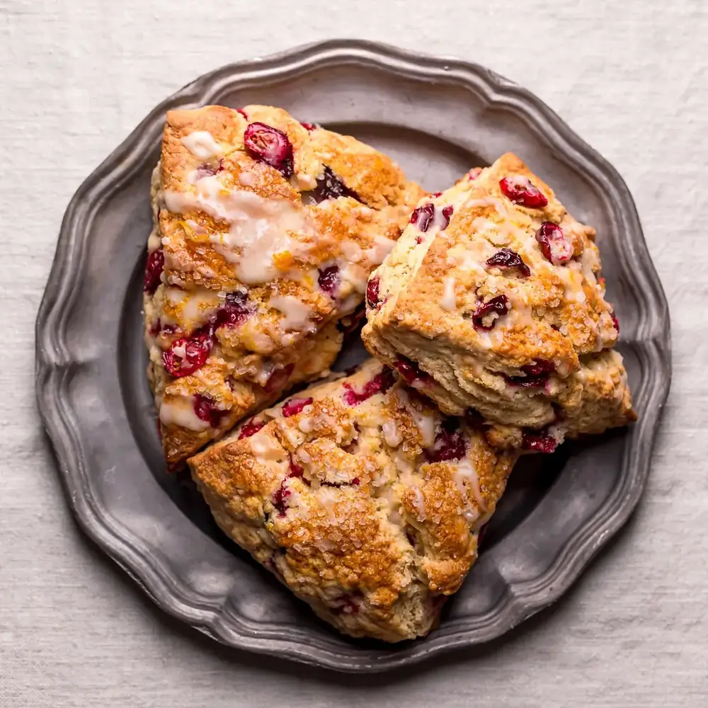 Cranberry Orange Scones