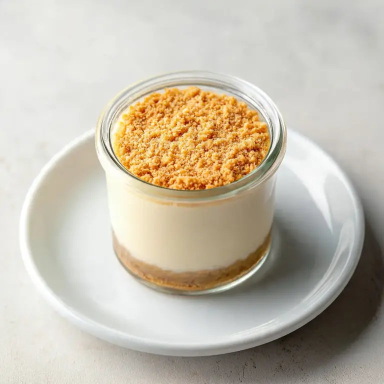 Creamy High Protein Cheesecake Jars No Bake