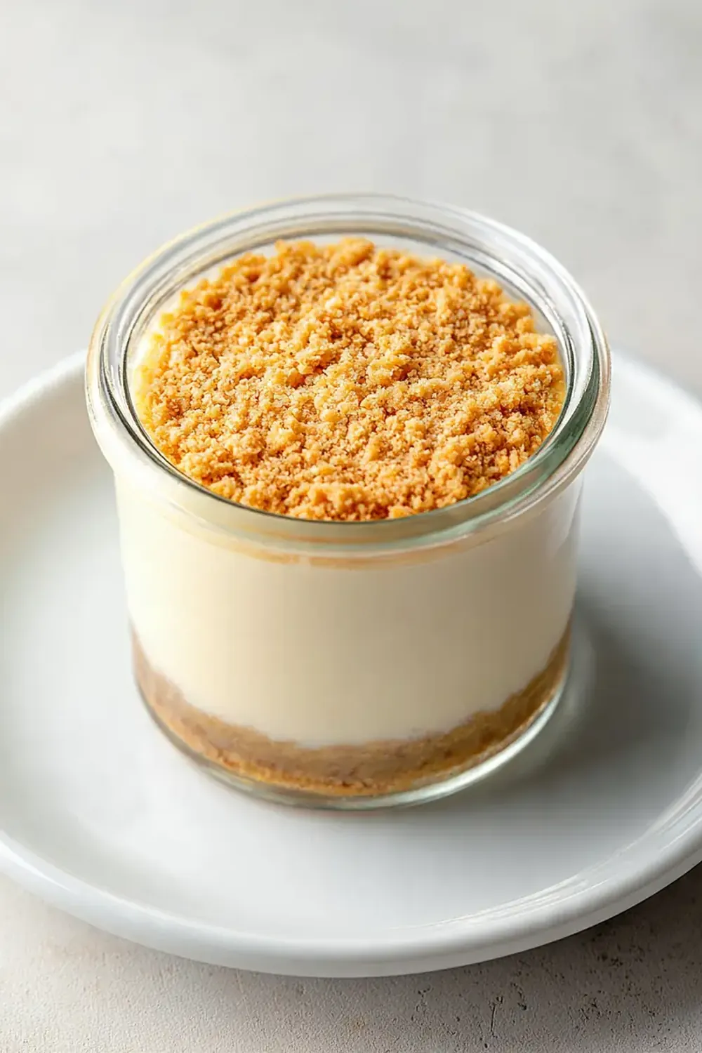 Creamy High Protein Cheesecake Jars No Bake