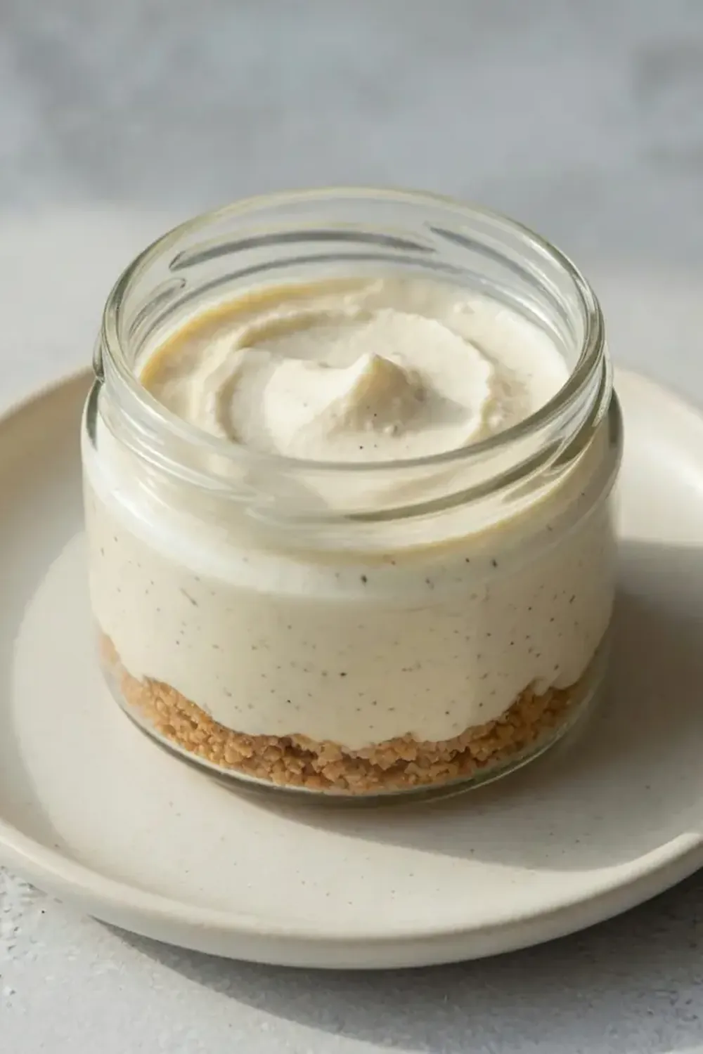 Creamy High Protein Cheesecake Jars No Bake