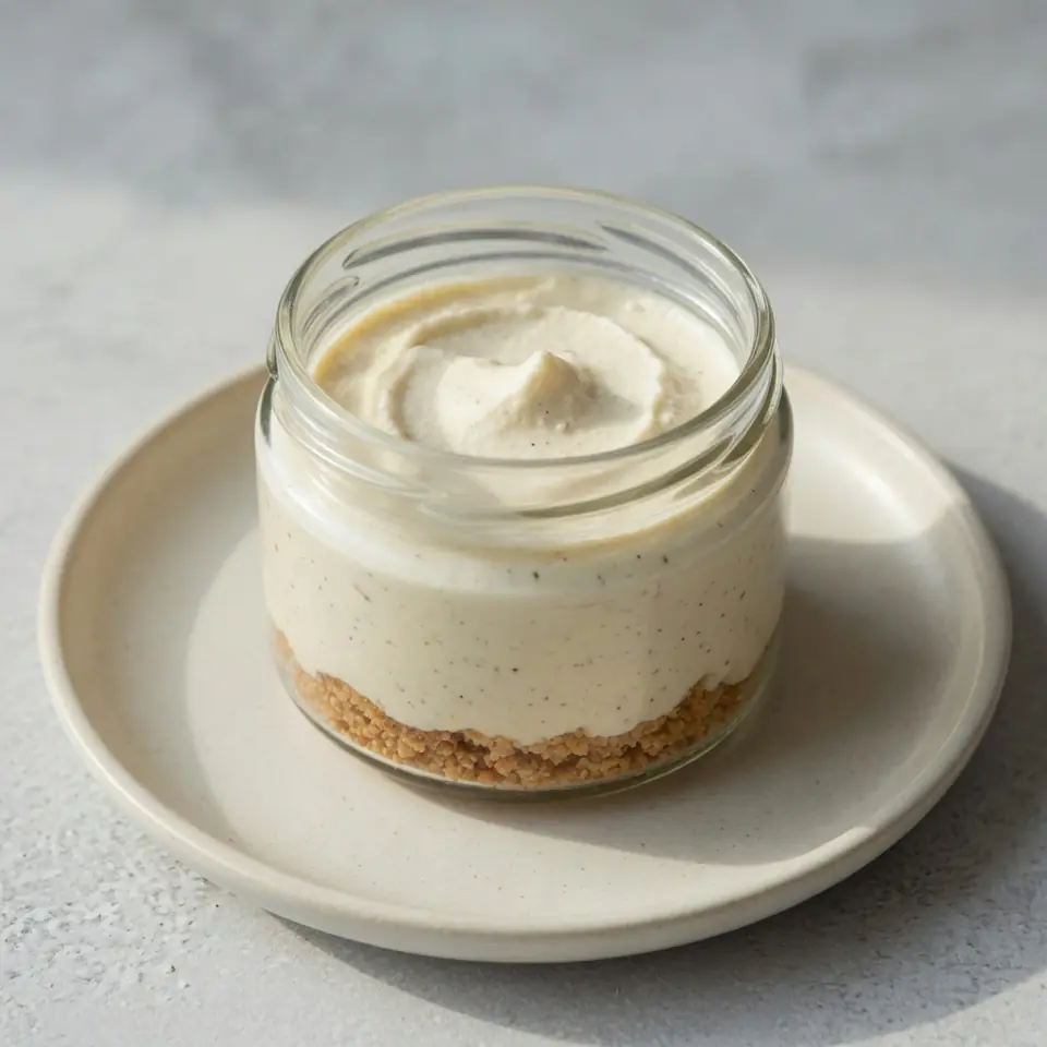 Creamy High Protein Cheesecake Jars No Bake