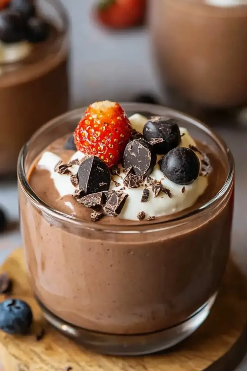 Creamy High Protein Chocolate Pudding Recipe