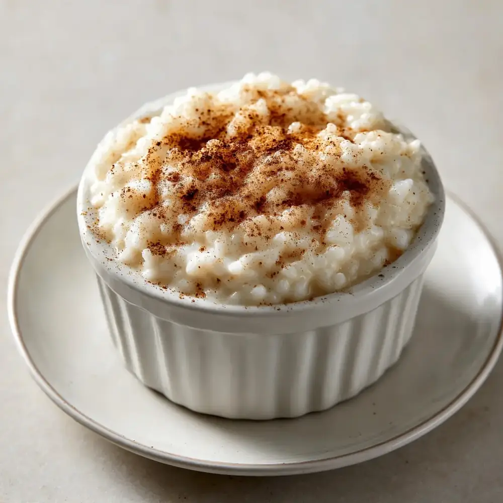 Creamy Rice Pudding with Cinnamon