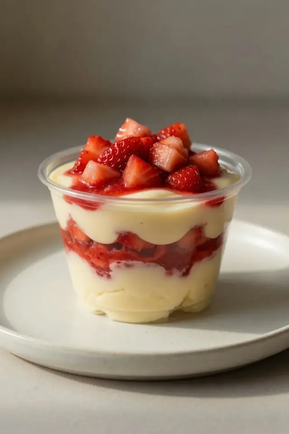 Creamy Strawberry Dessert Cups for Entertaining