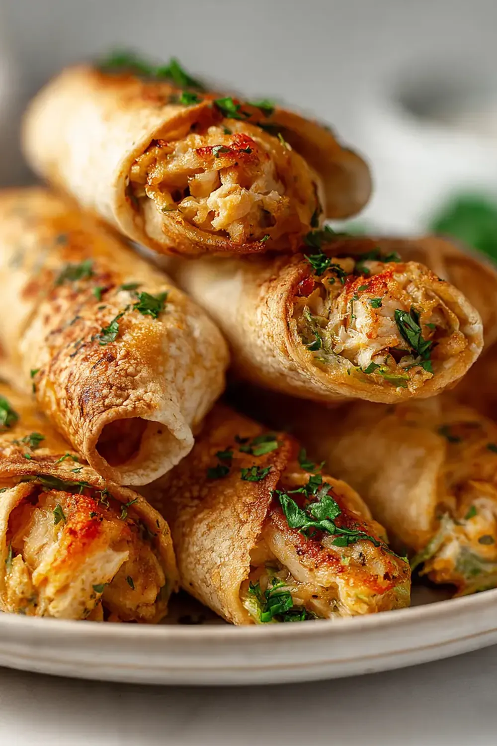Crispy Baked Chicken Taquitos Recipe for Dinner
