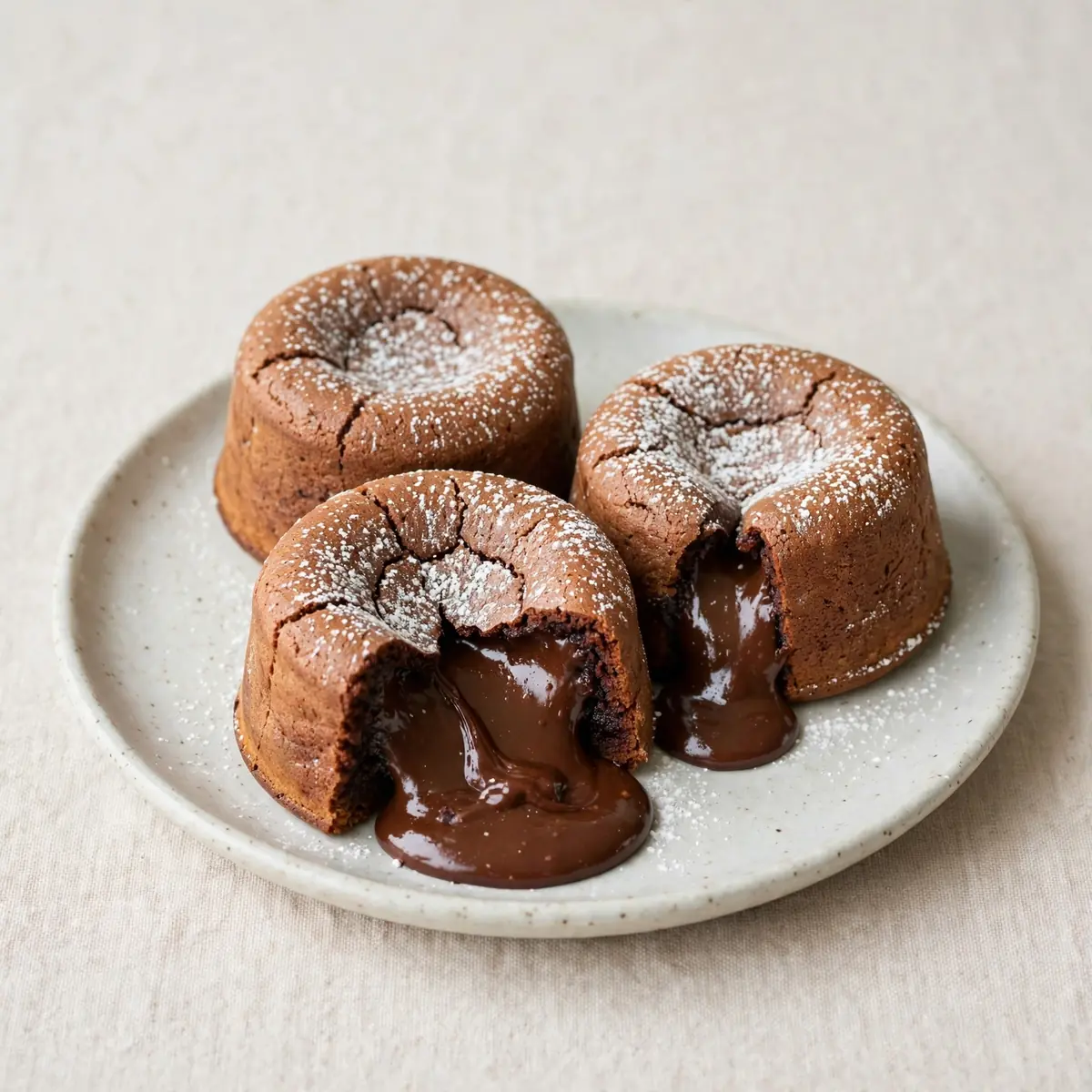 Easy Chocolate Lava Cakes