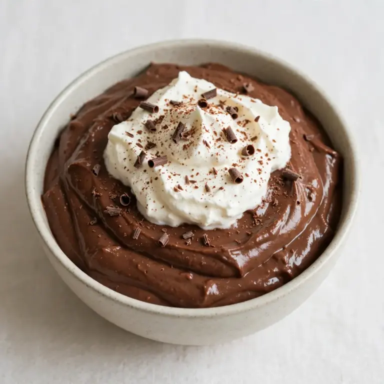 Easy Chocolate Pudding From Scratch