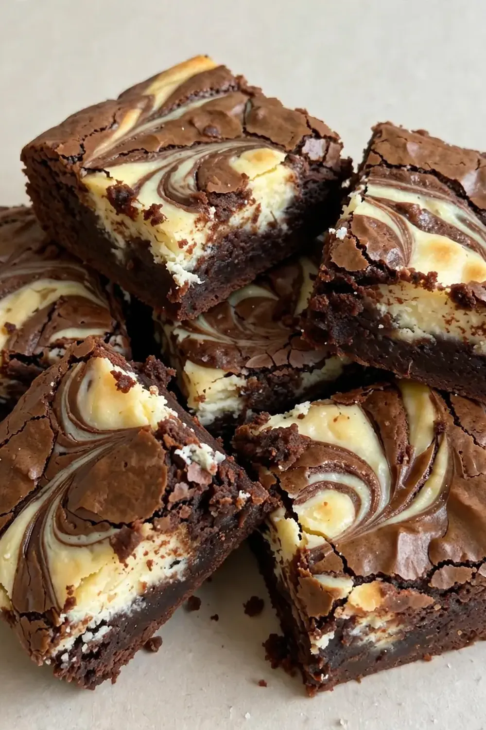 Cheesecake Swirl Brownies