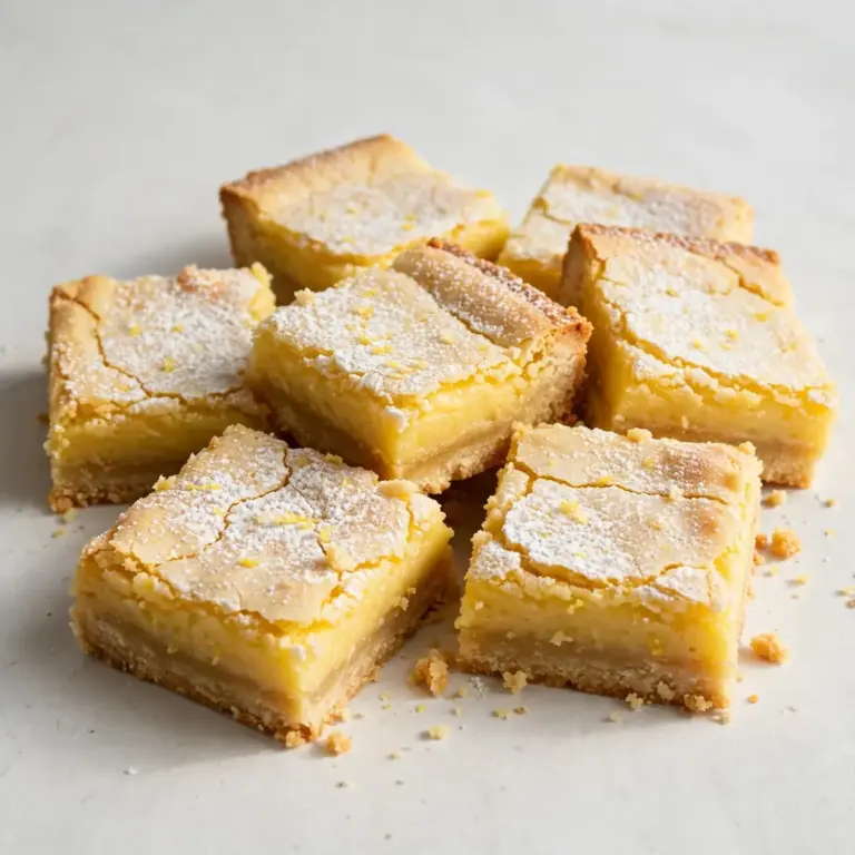 Easy Weeknight Classic Lemon Bars