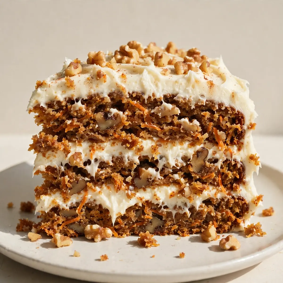 Easy Weeknight Spiced Carrot Cake with Cream Cheese Frosting