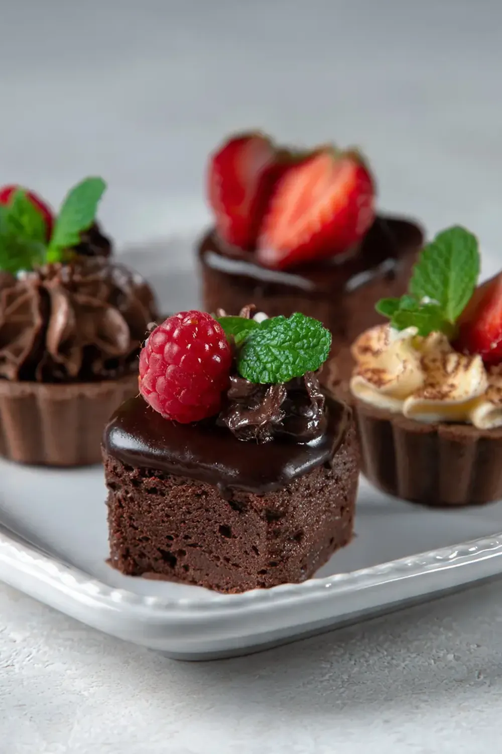 Elegant Mini Chocolate Desserts for Gatherings