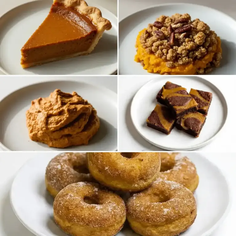 Festive Pumpkin Thanksgiving Dessert Ideas