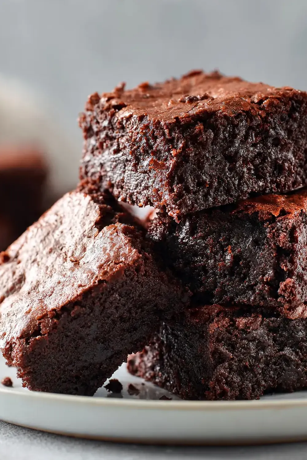 Fudgy 3 Ingredient Brownies for an Easy Snack