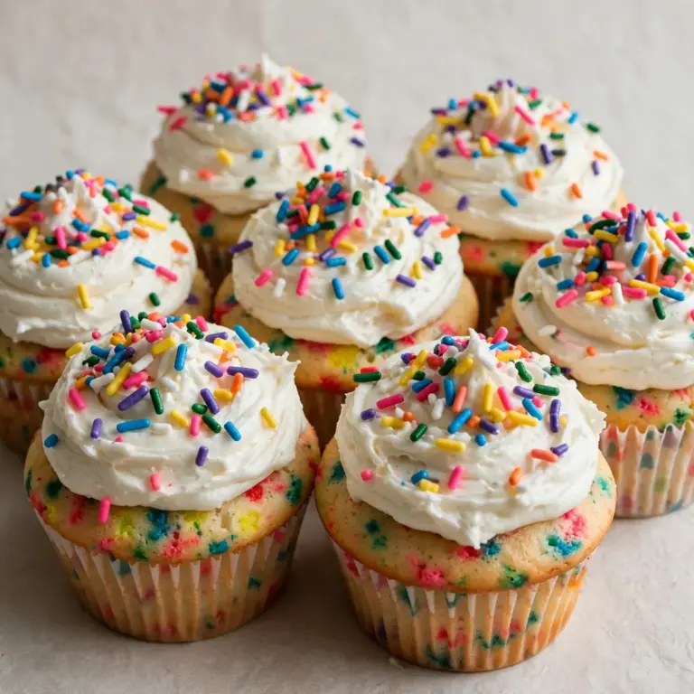 Funfetti Birthday Cupcakes Ready in 20 Minutes