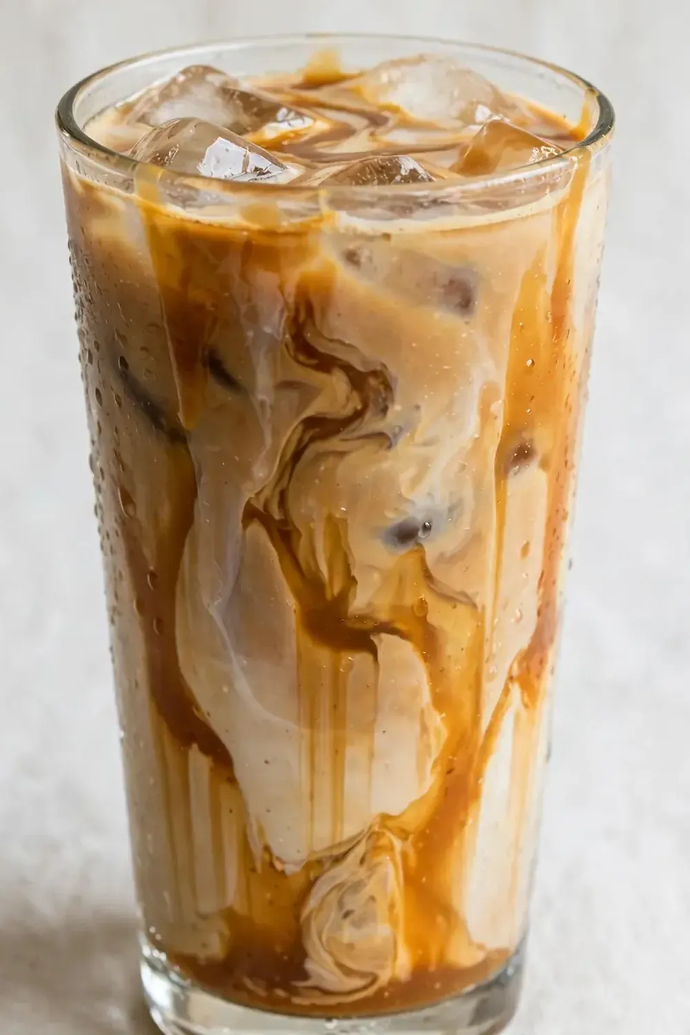 Homemade Iced Caramel Latte