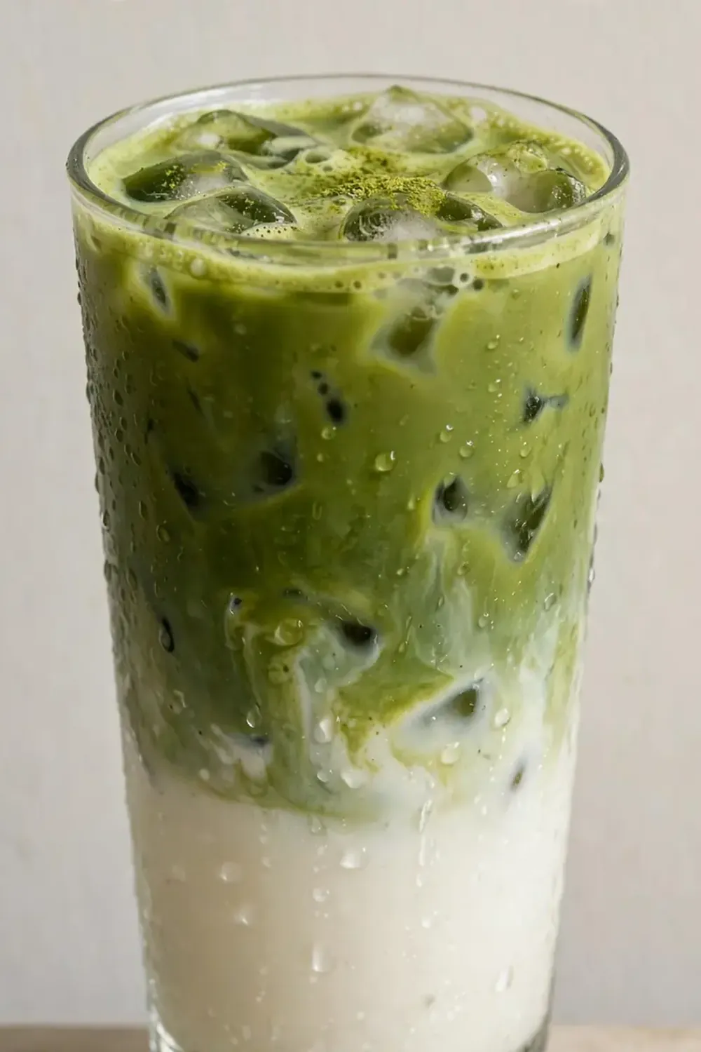 Iced Matcha Green Tea Latte