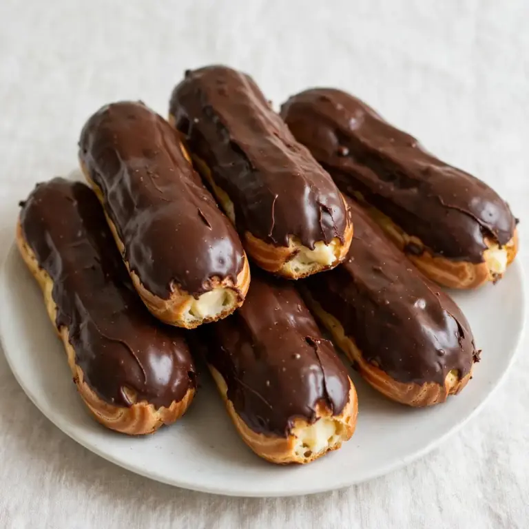 Make Ahead Quick Weeknight Chocolate Eclairs