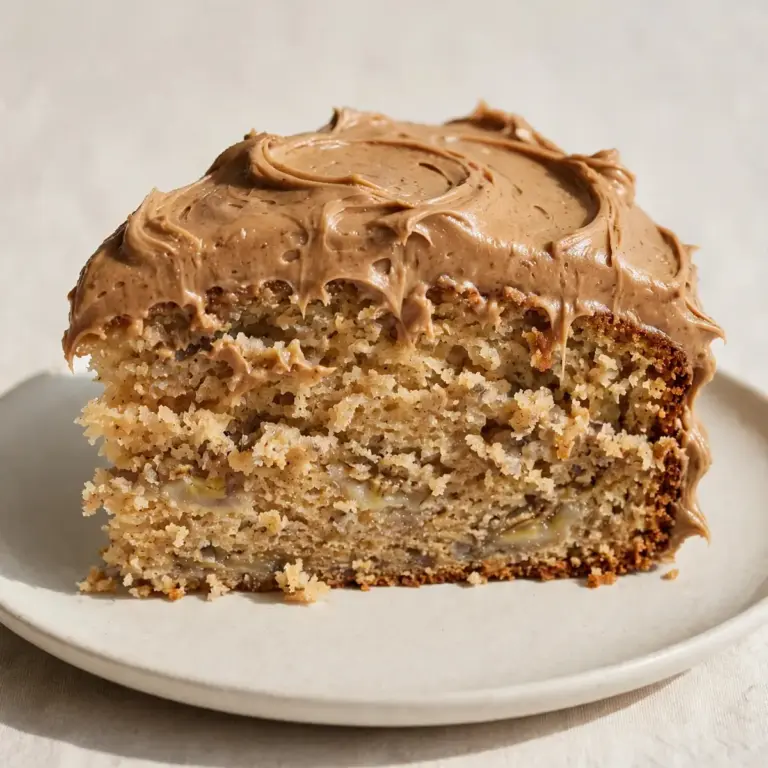 Moist Banana Cake With Brown Butter Frosting