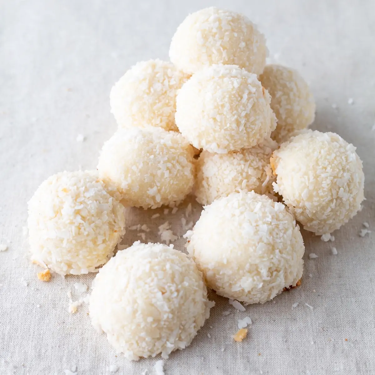 No-Bake Coconut Macaroons